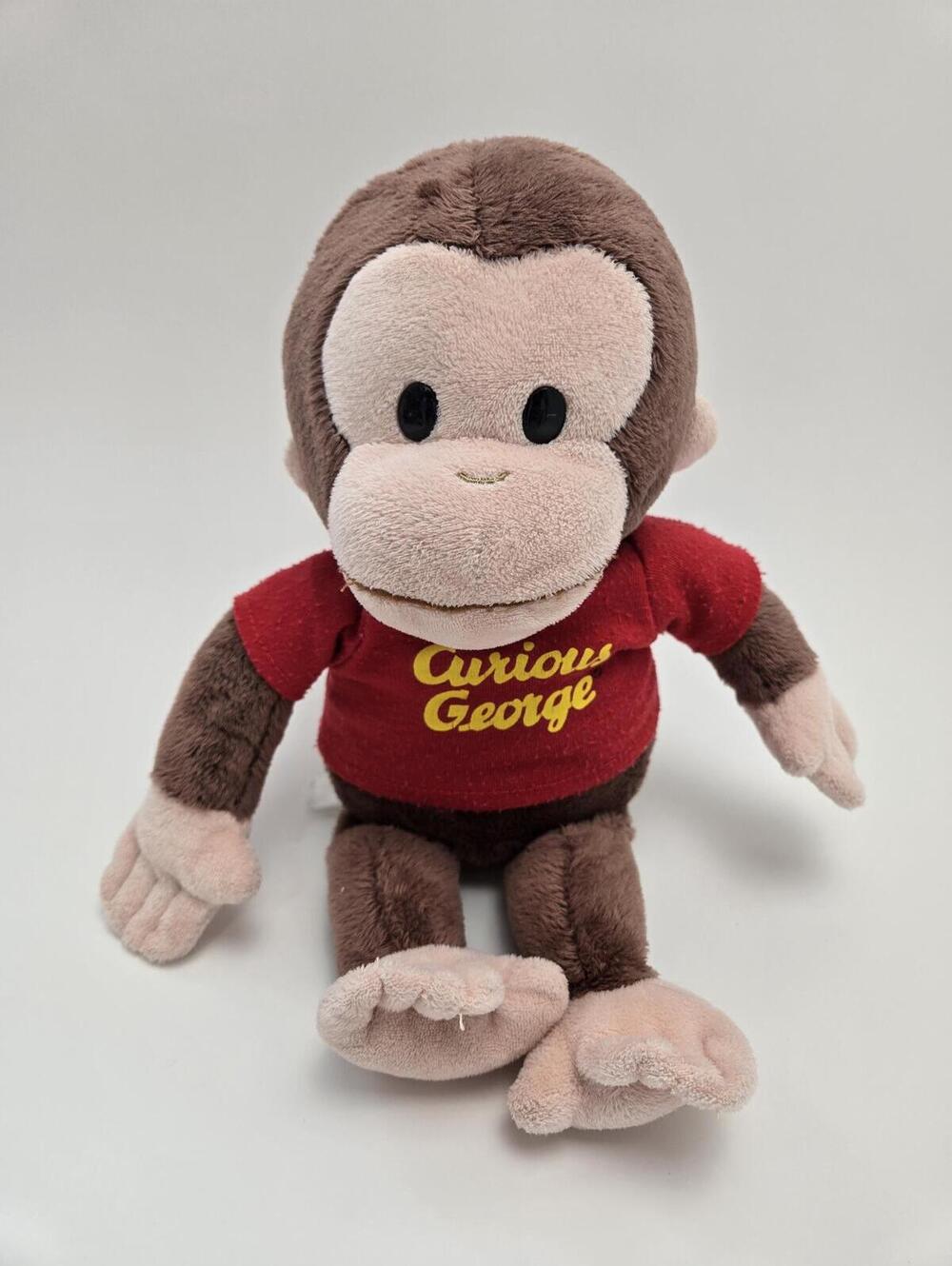 Curious George Plush 1990s Vintage Plush (Smaller 10 inch)